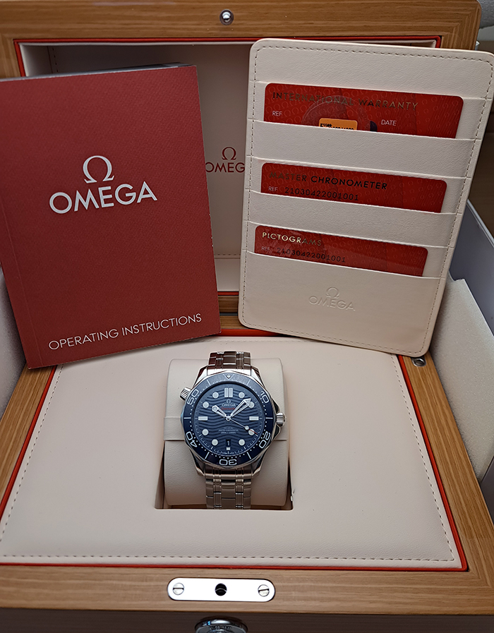 Omega Seamaster Diver 300M Co-Axial Wristwatch Ref. 210.30.42.20.01.001